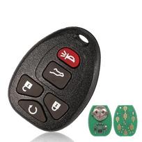 jingyuqin Raktelis be rakto atrakinimo nuotolinio valdymo pultelis Chevrolet Tahoe Traverse GMC Yukon 2007 2008 2009 2010 2011 2012 2013 2014 15913427 1ps karčios citrinos spalvos