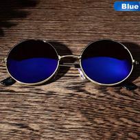 2018 Round Sunglass Men Women Steampunk Sunglasses Vintage Mirror Sunglasses Women Brand Designer Round  Sunglasses