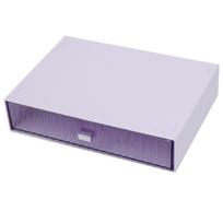 Stalinis stalčiukų organizatorius Vandeniui atsparus Dulkėms atsparus Plastikinis DIY Derinamas Daugiasluoksnis Sukraunamas Stalčius 1 Drawer violetinė