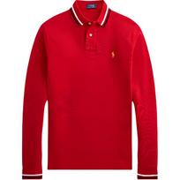 Polo Ralph Lauren FW24 Logo Embroidered Long Sleeve Polo Shirt Men tops 710828370-002 S