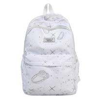 Junior High School Student Schoolbag Women's Star Print Backpack Men's Large Capacity Travel Backpack Small