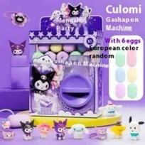 Sanrio Vaikų Animacinis Melodijos Sukamasis Kiaušinių Automatas Mini Lėlių Griebimo Lėlių Automatas Pasidaryk pats Smagus Kiaušinis Staigmenų Dėžutė Žaislas Vaikui Staigmenos Dovanos