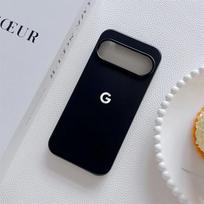 Skysto silikono vientisos spalvos minkštas telefono dėklas Google Pixel 10 9 Pro XL 9 8 7 6 A belaidžiam įkrovikliui, atsparus smūgiams, apsaugantis galinį dangtelį Google Pixel 10