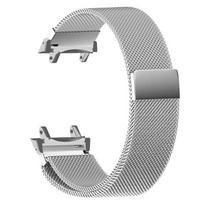 Magnetinis dirželis Amazfit T-Rex 2 rex2 laikrodžiui, nerūdijančio plieno pakaitinis dirželis, metalinė apyrankė Amazfit T-Rex2 sidabras