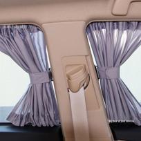Automobilio privatumo saulės užuolaidėlės - Galinės sėdynės šilumos izoliacija ir apsauga nuo saulės kemperiams 50S Curtain 50*39cm