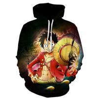 VIENAS GABALAS Luffy Zoro Nami Robin 3D spausdinimo gobtuvai madingi laisvalaikio vyrams ir moterims megztinis 100