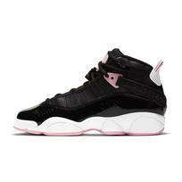 Air Jordan 6 Rings GS Juodi Arctic Punch Vaikams Sportbačiai Balti 323399-002 36