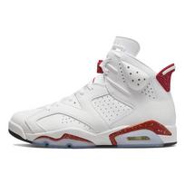 Air Jordan 6 Retro Red Oreo Vyriški sportbačiai Balti University-Red Juodi CT8529-162 42.5