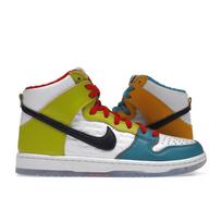 froSkate x Nike Dunk High SB Visas Meilės Nėra Neapykantos Unisex Sportbačiai Daugiaspalviai Balti Metaliniai-Auksiniai DH7778-100 38.5