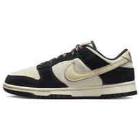Nike Dunk Low LX Juodo Suede Moteriški Kedai Mėlyni Komandos-Auksiniai Kokoso Pieno DV3054-001 40