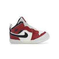 Air Jordan 1 Crib Bootie Chicago Lost & Found Kūdikio sportbačiai Raudoni Varsity-Raudoni Juodi AT3745-612 19.5