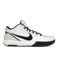 Nike Zoom Kobe 4 Protro Mambacita Unisex sportbačiai Balti Juodi Metaliniai-Auksiniai FJ9363-100 36.5