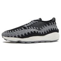 Nike Moteriški Air Footscape Woven Juodi Dūminiai Pilki Moteriški Kedai Balti FB1959-001 36.5