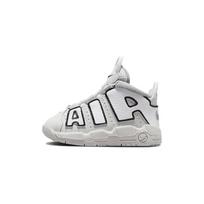 Nike Air More Uptempo TD Fotono Dulkės Juoda Kūdikių Sportbačiai Balti Metaliniai-Sidabriniai FD0024-001 23.5
