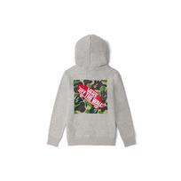 Vans x BAPE Logotipo Spaudinio Fleece Pamušalo Gobtuvas Unisex Viršutiniai Drabužiai Pilki VN0A7XKN448 M