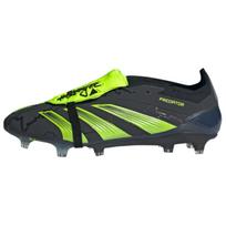 #MerkyFC x adidas Predator Elite Sulankstoma liežuvio dalis FG Juoda Skaidri Citrina Unisex Sportbačiai Pagrindinė Juoda Debesėlio Balta ID8877 41⅓