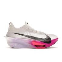 Nike Air Zoom Alphafly NEXT% 3 Balti Ryškiai Vynuoginiai Vyriški Bėgimo Bateliai Violetiniai-Agato Juodi FD8311-100 46