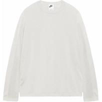 Stussy x Nike ilgomis rankovėmis marškinėliai (Azijos dydis) Šviesiai kaulinis Unisex gatvės drabužis HF3899-072 XL