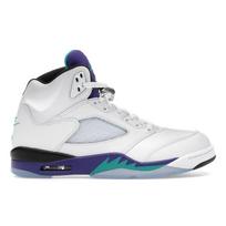 Air Jordan 5 Retro Grape 2025 Vyriški sportbačiai Balti Nauji-Emerald Grape-Ice HQ7978-100 37.5