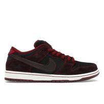 RIOT Skateshop x Nike Dunk Low Pro SB QS Mahagonio Tamsiai burokėlių spalvos Vyriški kedai Raudona Komandinė raudona Balti FZ1289-200 36.5