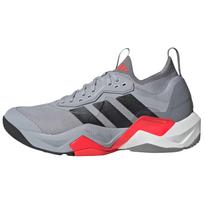 Adidas Rapidmove ADV 2 Halo Silver Black Lucid Red Vyriški sportbačiai Pilki Core-Black ID6559 42 gray
