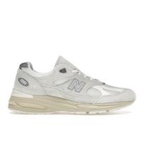 New Balance 991v2 Pagaminti Anglijoje Vėjo Varpelis Unisex Sportbačiai Kreminės Baltos Spalvos Šerkšnas U991OW2 38