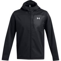 Under Armour Storm ColdGear® Infrared Shield 2.0 Vandeniui atsparus Vėjui atsparus Su gobtuvu Ilgomis rankovėmis Striukė Vyriškos striukės Juoda 1371587-002 M