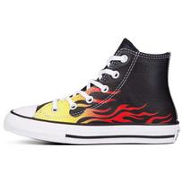 Converse Chuck Taylor All Star Liepsna Juodi Raudoni Aukšti Drobės Batai Unisex Sportbačiai 665864C 37