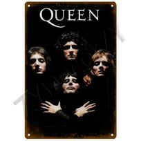 Retro Rock Skardinis Plakatas Vintažinis Sieninis Plakatas Metalinis Ženklas Dekoratyvinė Sieninė Plokštė Virtuvės Plaketas Metaliniai Vintažiniai Dekoro Aksesuarai 20x30cm