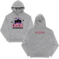 Detox Monster Tour Hoodie Japonijos Roko Grupė One Ok Rock 2025 Mados Moterų Vyrų Drabužiai Harajuku Grafiniai Megztiniai Streetwear S pilka