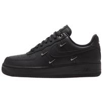 Nike Air Force 1 Low '07 Lx Juodi Sidabriniai Mini Swoosh Moteriški Sportbačiai HQ1180-001 36 juoda