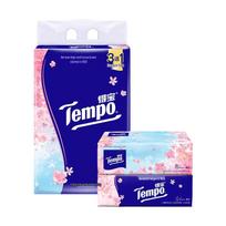 Tempo 4 sluoksnių kvapnios veido servetėlės