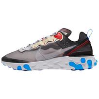 Nike React Element 87 Tamsiai pilki, mėlyni sportbačiai AQ1090-003 38.5