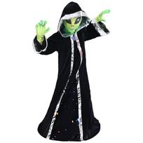 Vaikų diena Ateivio Šefo Cosplay Persirengimo Kostiumas Vaikams Berniukams Mergaitėms Helovinas Kalėdos Karnavalo Šventė Vaidmenų Žaidimo Apranga Kaukė S juoda
