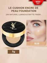 YSL Le Cushion Encre De Peau | Švytintis matinis, #20, SPF33/PA++, 14g B20 Mini Size