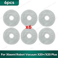 Suderinamas su Xiaomi X20 Plus / X20+, Xiaomi X10 Plus / X10+ Priedai Krepšiai Hepa Filtras Šluostė Pagrindinis Šoninis Šepetys Dalys