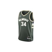 Nike X NBA Jaunimo Giannis Antetokounmpo Greitai džiūstanti kvėpuojanti krepšinio apranga Vaikų aprangos Žalia 3Z2B7BX2P00-BCKGA L