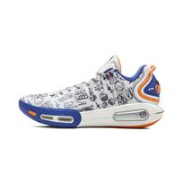 Li Ning Wade Phantom 7 Krepšinio bateliai Vyriški sportbačiai Balti Mėlyni ABPV011-7 45 white