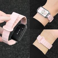 Silicone Magnetic Strap for Huawei Band 10/9/8, Smart 7 Honor, Samsung Galaxy Fit 3 Wristbands Universal Interface - 20mm