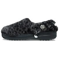 Crocs Unfurgettable Clog Juodos Pilkos Leopardinės Unisex Sportbačiai 212416-0CU 37-38