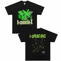 WCW Fallen Times DGenerationX Classic Wrestling Print DX Combination Men's and Women's Cotton Short Sleeve T-Shirt S