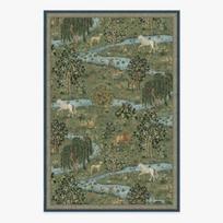 Prabangus Retro Žalias Kilimas Neslystantis Plaunamas Vintažinis Svetainės Virtuvės Miegamojo Kilimėlis Mechaninio Plovimo Hallway Grindų Plotas Kilimas 40x60cm