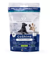 Blue Pet Co GoShine papildai šunų odai ir kailiui, riešutų sviesto skonio, 90 g