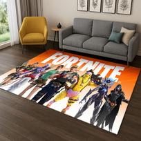3D F-Fortnite žaidimo animacinis kilimas kilimėlis miegamojo svetainės sofos prie durų namų dekoravimui, vaikų žaidimų zonos kilimėlis neslystantis Kalėdų dovana 40x60cm