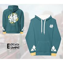 Zenless Zone Zero Miyabi Cosplay Hoody Fleece Ilgomis Rankovėmis Laisvalaikio Palaidinė Su Gobtuvu Grafinė 3D Spausdinimo Hoody Unisex Puloveris S
