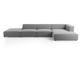 Minkštas kampas Cosmopolitan Design Arendal 5, pilkas