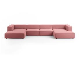 Minkštas kampas Cosmopolitan Design Arendal, rožinis