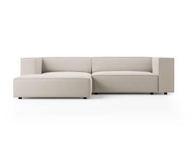 Minkštas kampas Cosmopolitan Design Arendal 3, smėlio spalvos
