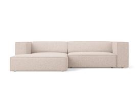 Minkštas kampas Cosmopolitan Design Arendal 3, smėlio spalvos