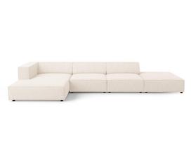 Minkštas kampas Cosmopolitan Design Arendal 5, smėlio spalvos